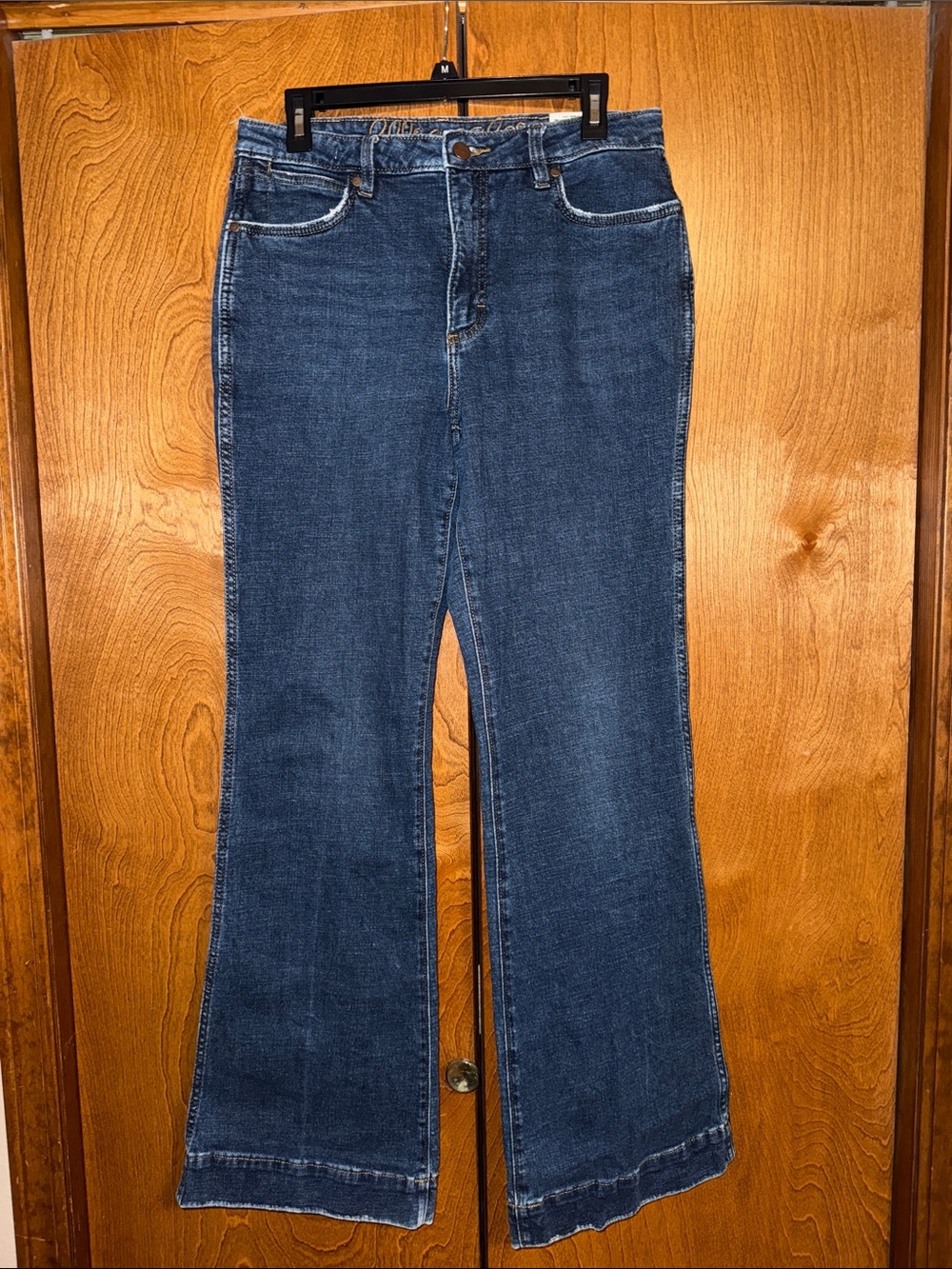 Wrangler Women's Dark Wash High Rise Trouser Jean